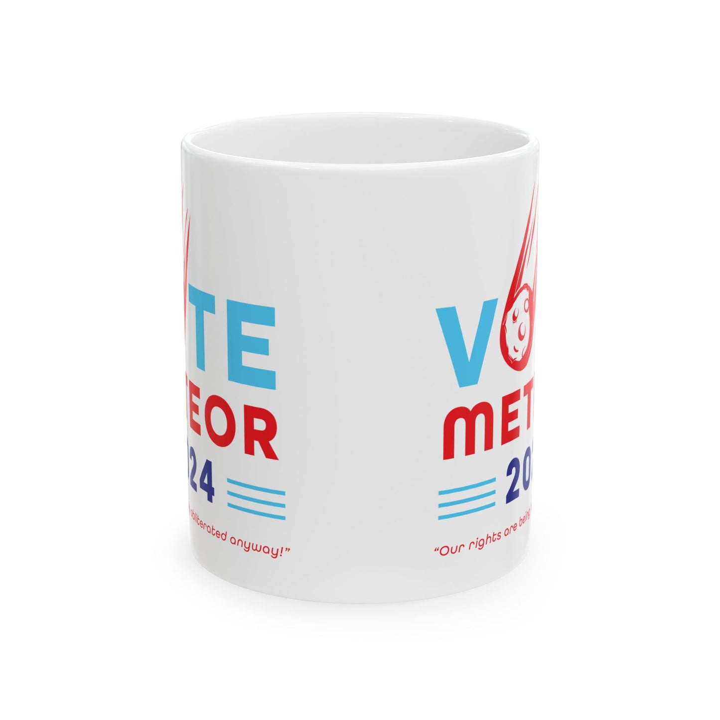 Vote Meteor 2024 Coffee Mug