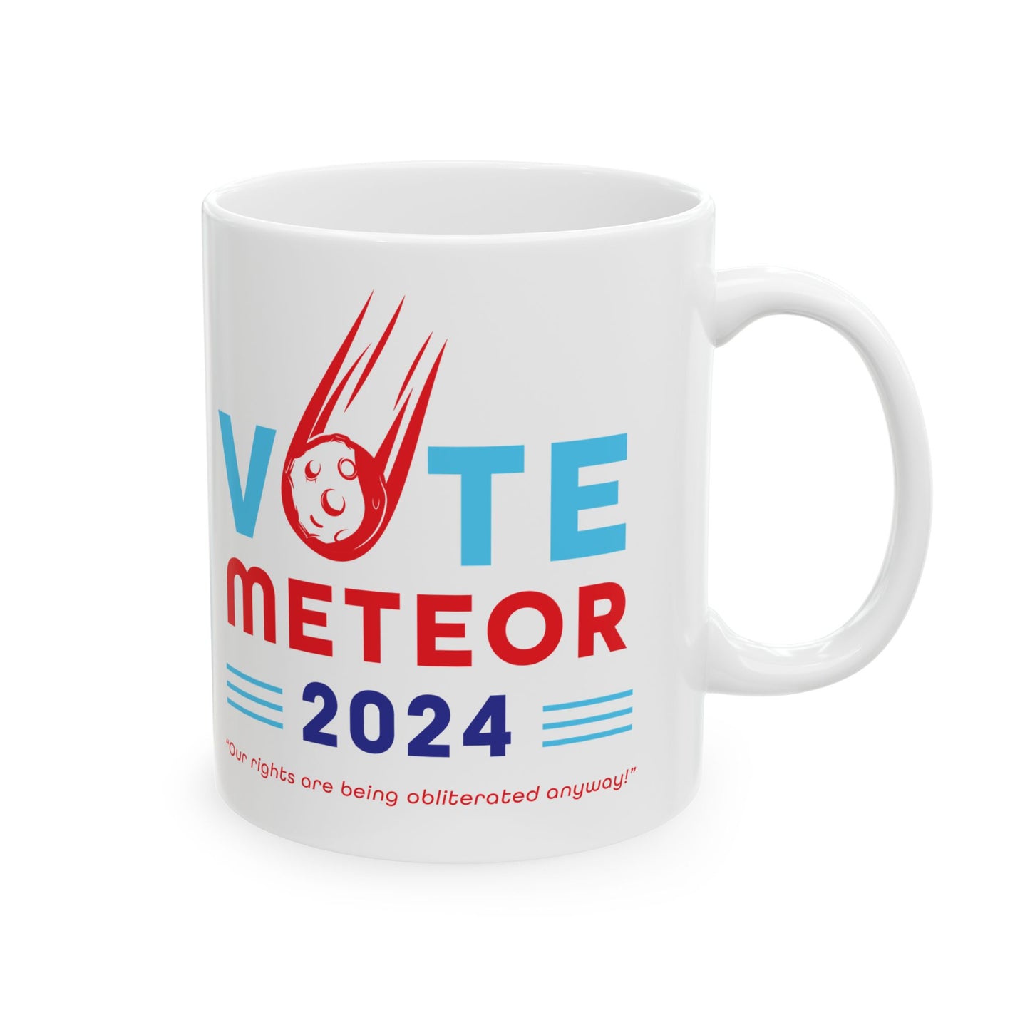 Vote Meteor 2024 Coffee Mug