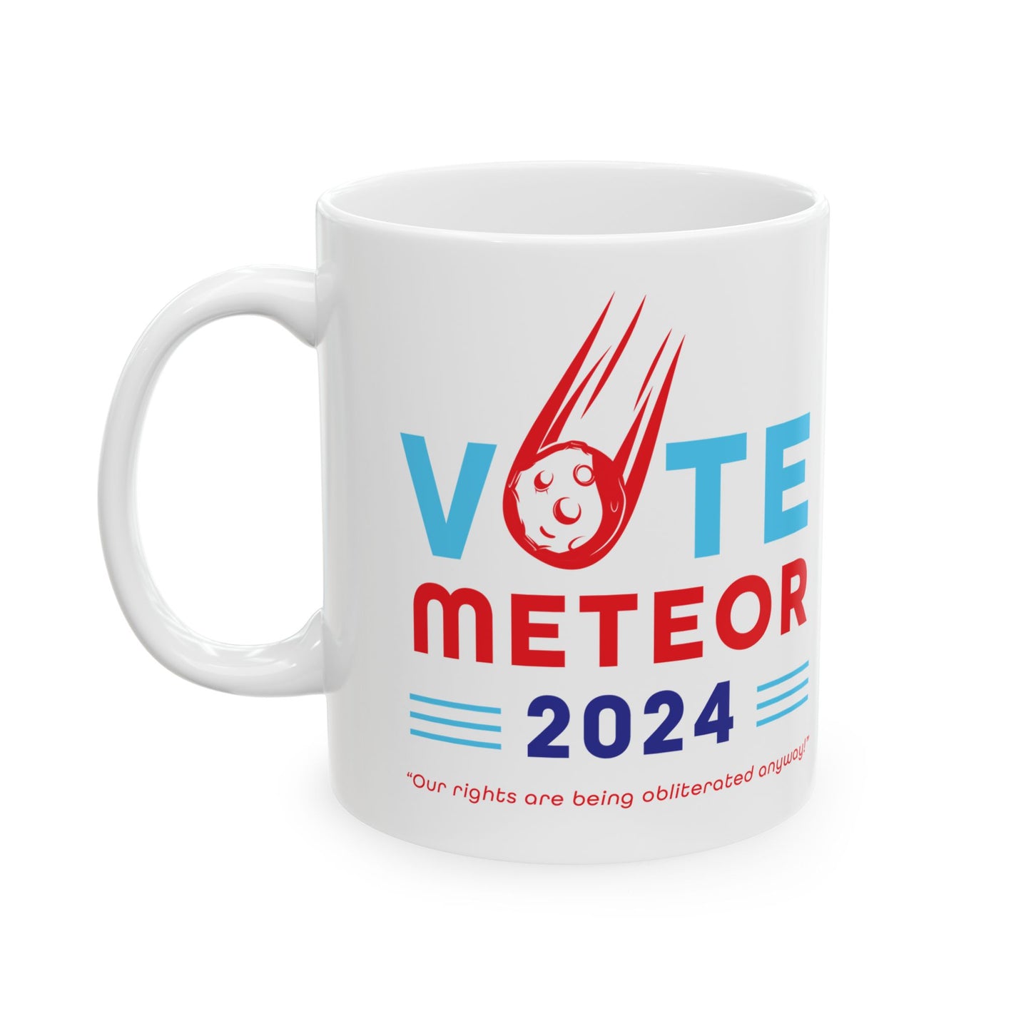 Vote Meteor 2024 Coffee Mug