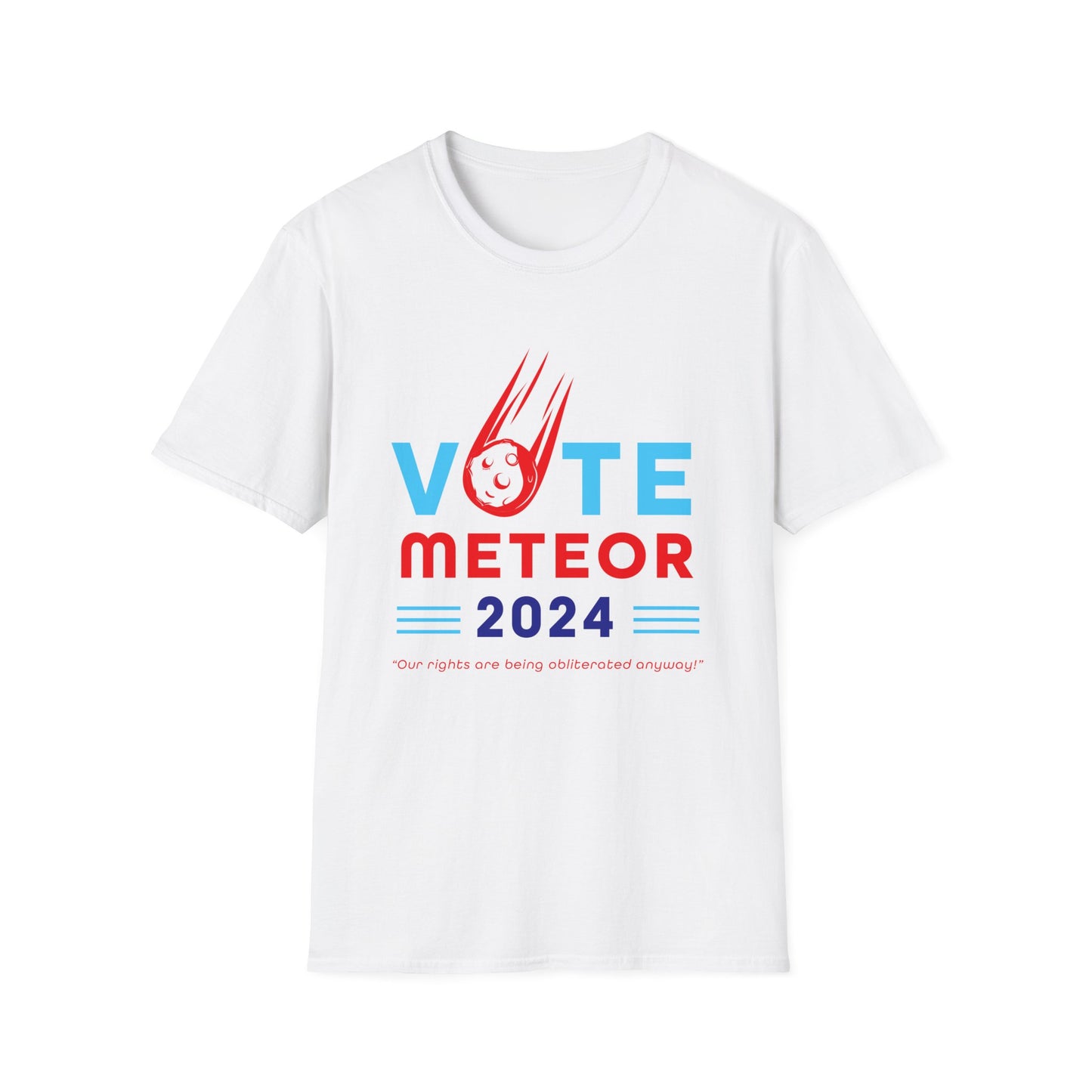 Vote Meteor Unisex Softstyle T-Shirt